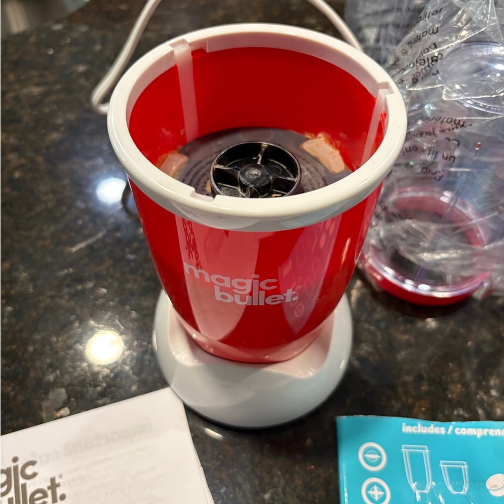 Magic Bullet Red Blender